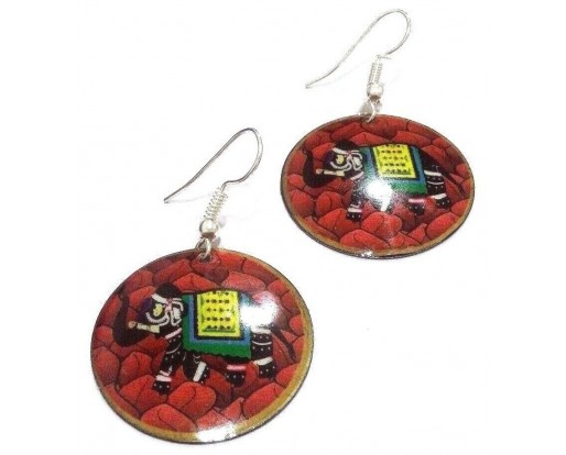 ELEPHANT - Contemporary Women Earrings Jewelry Hook Drop Dangle Fashion Gift N38